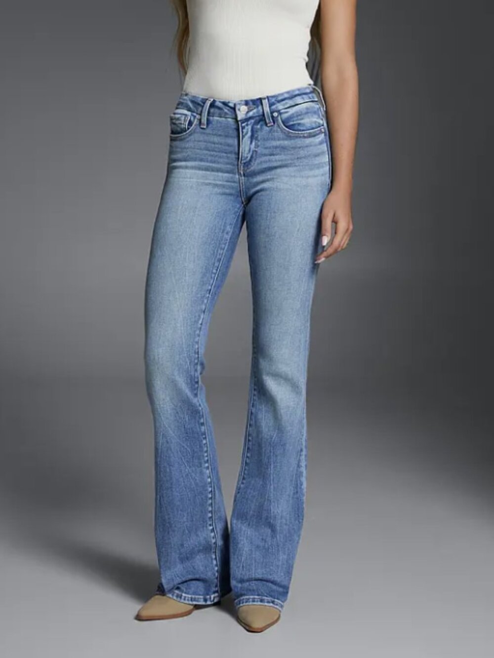 Buckle Black Fit No. 53 Boot Stretch Jean Women's 27x34
